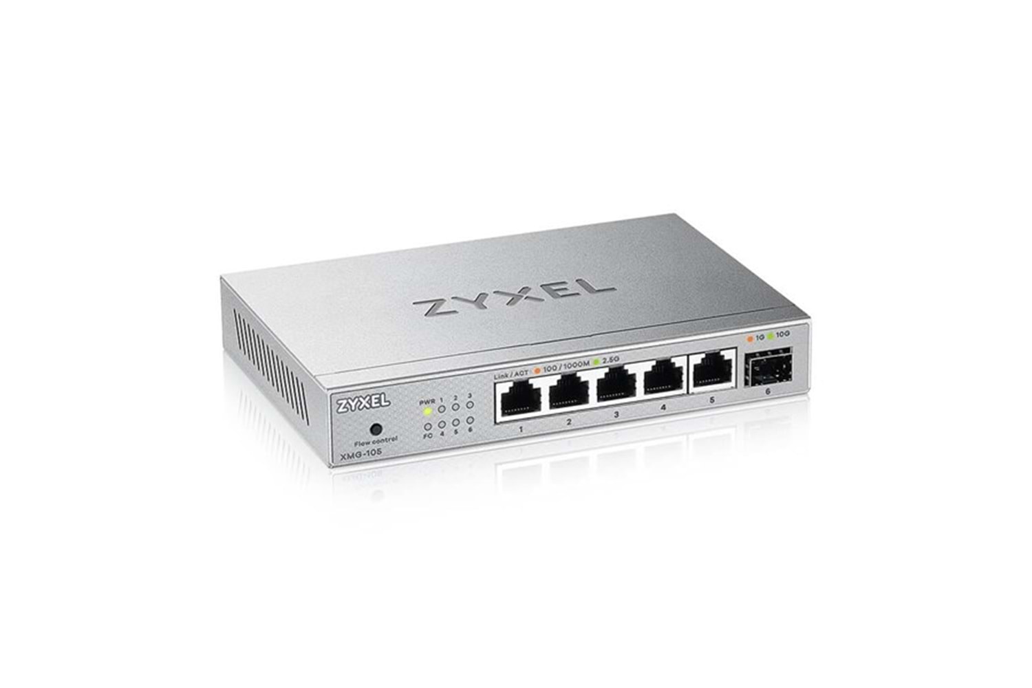 ZYXEL 5port XMG-105 2.5 GIGABIT 1-SFP 10GBE YÖNETİLEMEZ SWITCH
