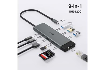 TP-LINK UH9120C 4K USB Type-C 9in1 Dock