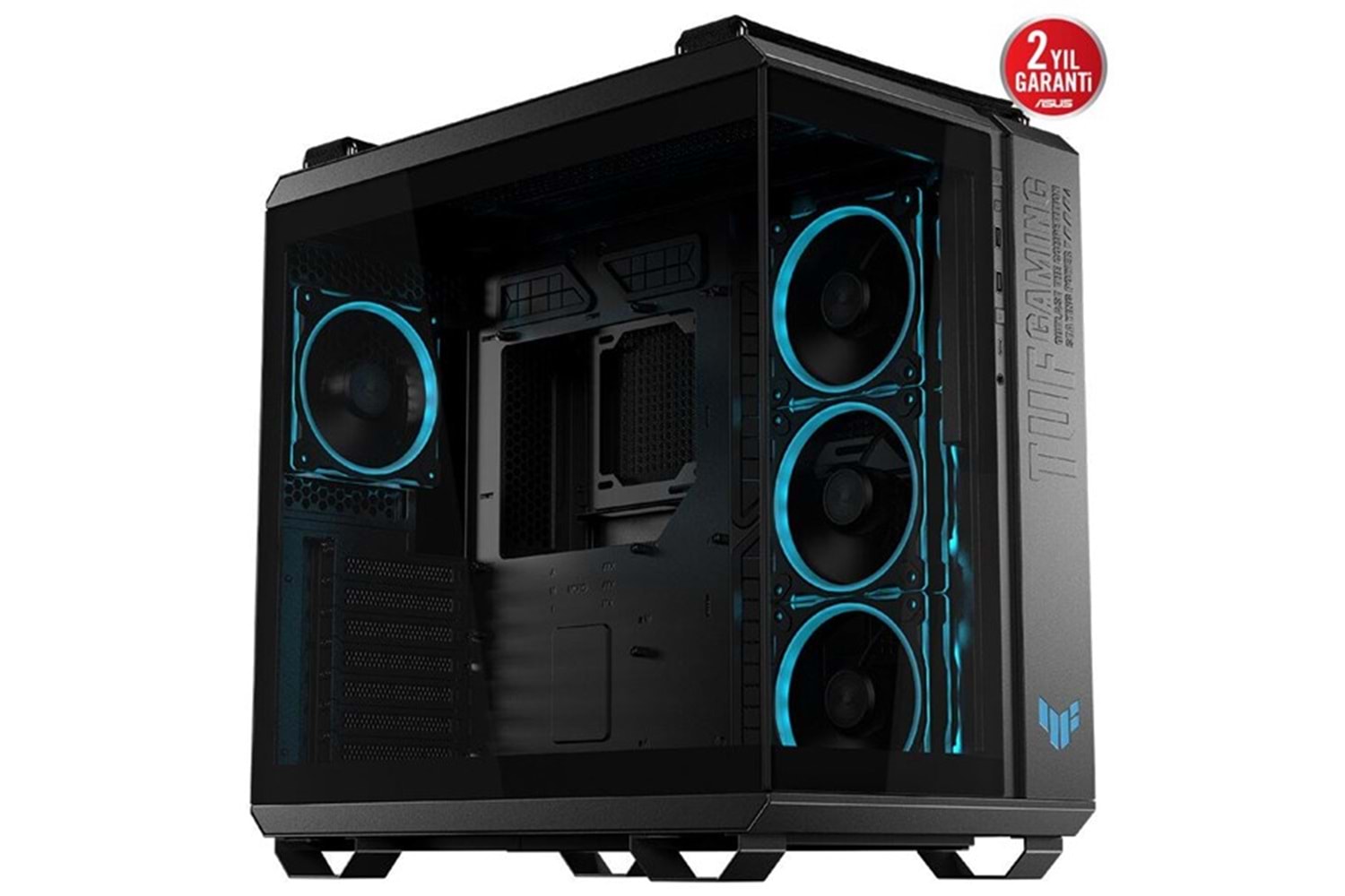 ASUS TUF GAMING GT502 HORIZON SİYAH GAMING MID-TOWER PC KASASI