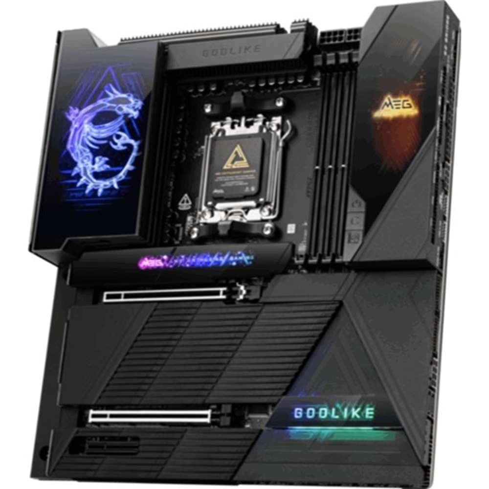 MSI MEG X870E GODLIKE WIFI-7 DDR5 HDMI DP PCIe 16X v5.0 AM5 ATX