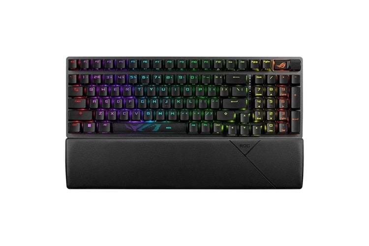 ASUS ROG STRIX SCOPE II 96 NX SNOW KABLOSUZ RGB GAMING KLAVYE ENG