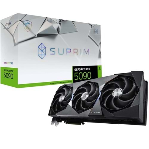 MSI RTX5090 32GB SUPRIM SOC GDDR7 512BİT HDMI DP PCIe 5.0