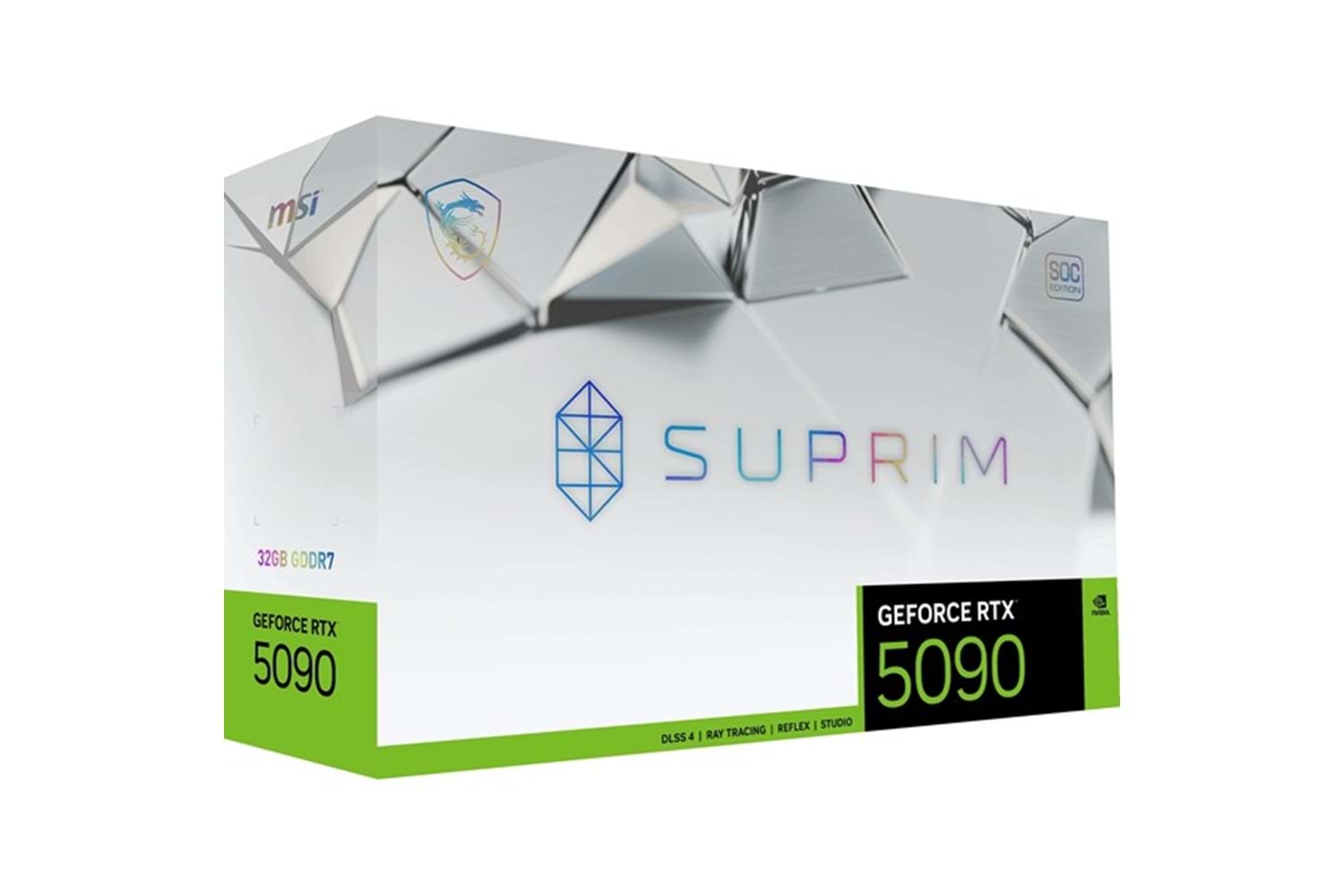 MSI RTX5090 32GB SUPRIM SOC GDDR7 512BİT HDMI DP PCIe 5.0