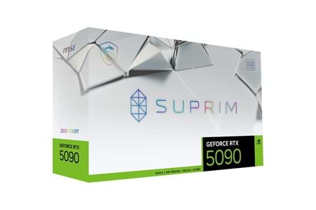 MSI RTX5090 32GB SUPRIM SOC GDDR7 512BİT HDMI DP PCIe 5.0