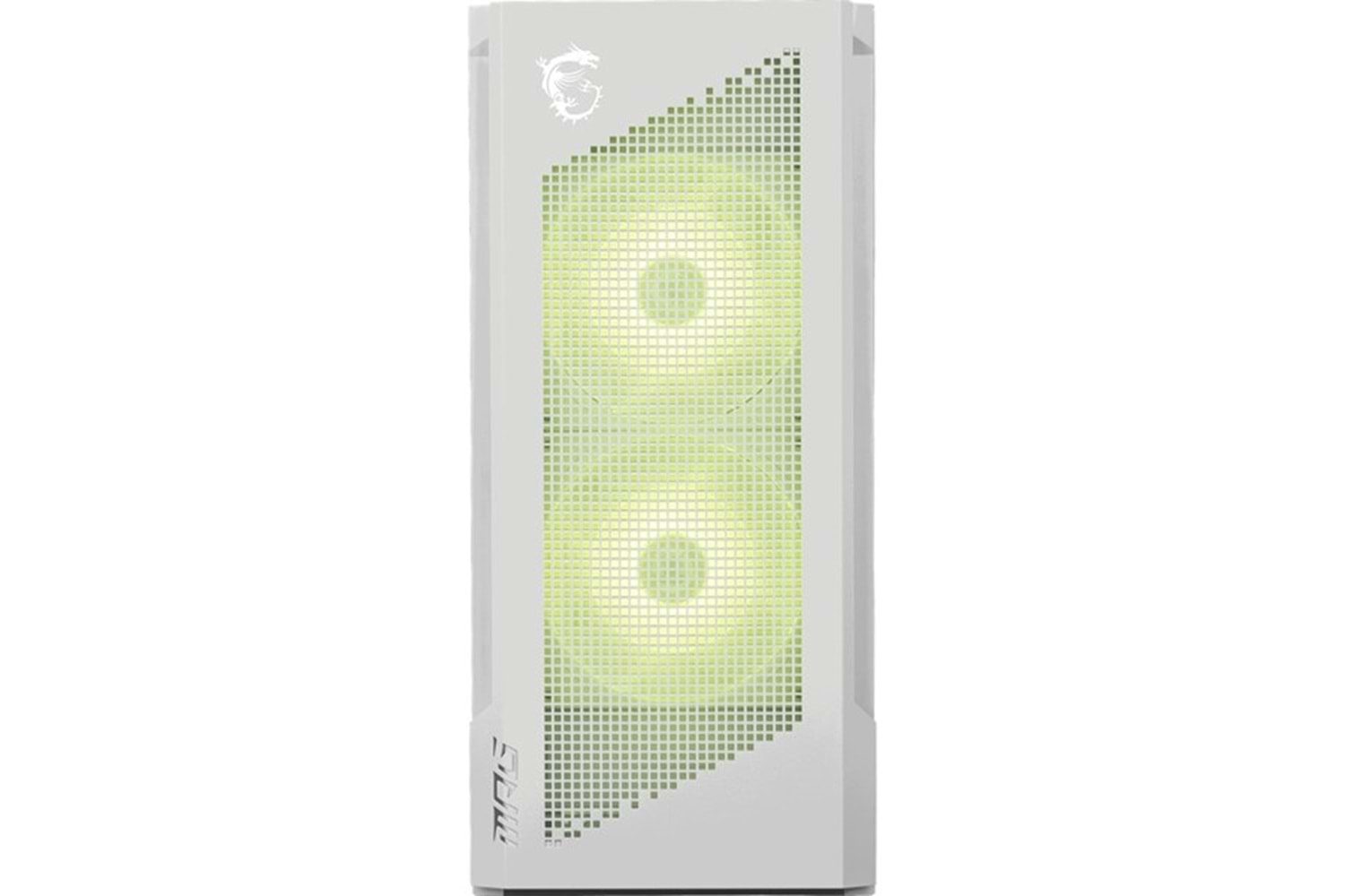 MSI MPG VELOX 300R BEYAZ TEMPERLİ 2 X 120 MM ARGB 1X 120MM FAN GAMİNG BİLGİSAYAR KASASI