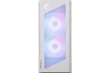 MSI MPG VELOX 300R BEYAZ TEMPERLİ 2 X 120 MM ARGB 1X 120MM FAN GAMİNG BİLGİSAYAR KASASI