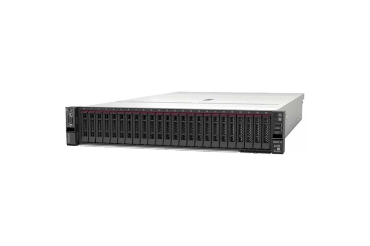LENOVO THINKSYSTEM SR650 v3 7D76A065EA XEON SILVER 4510-32GB RAM-9350-8i-1100W TITANIUM 2U RACK SUNUCU