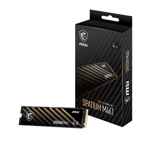 MSI 4TB SPATIUM M461 5000-4200MB/s M2 NVME GEN4 DİSK