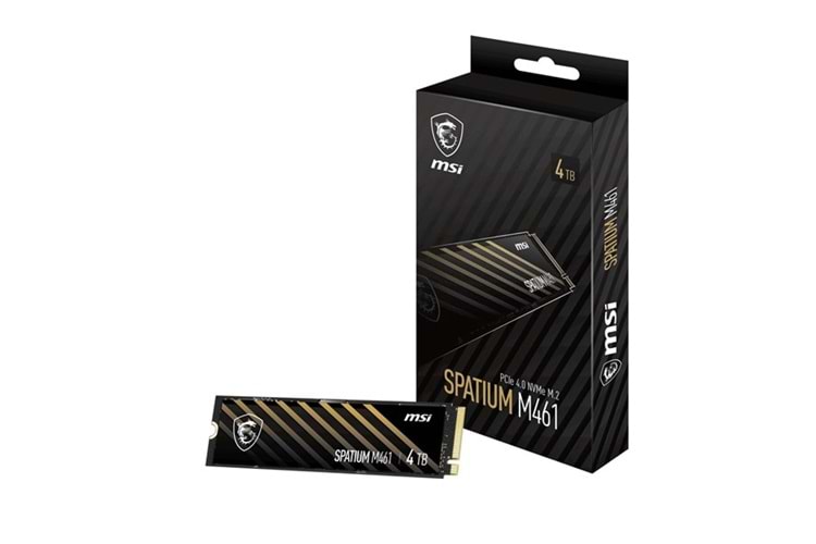 MSI 4TB SPATIUM M461 5000-4200MB/s M2 NVME GEN4 DİSK