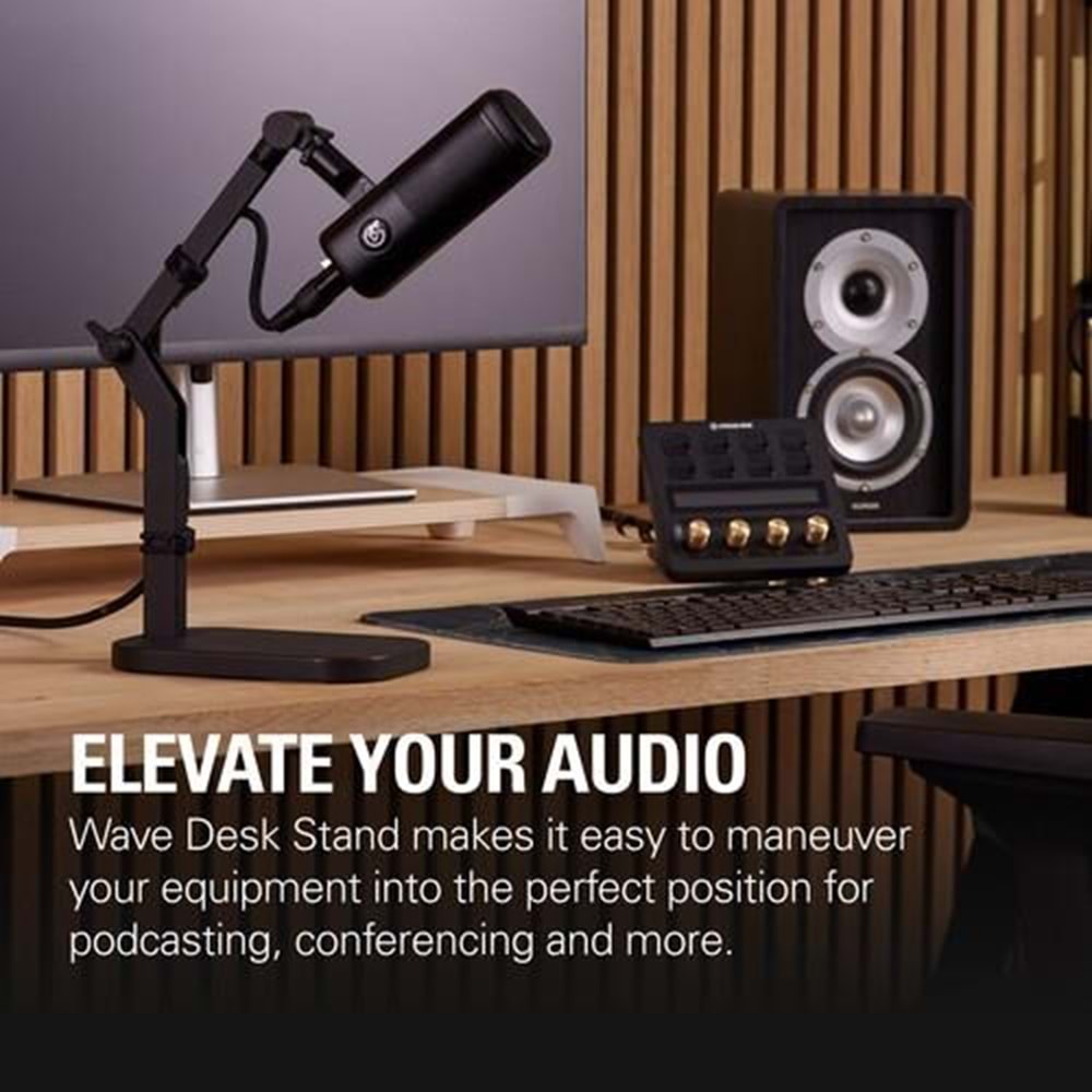 CORSAIR ELGATO 10AAU9901 Wave Desk Stand Stüdyo montaj kolu