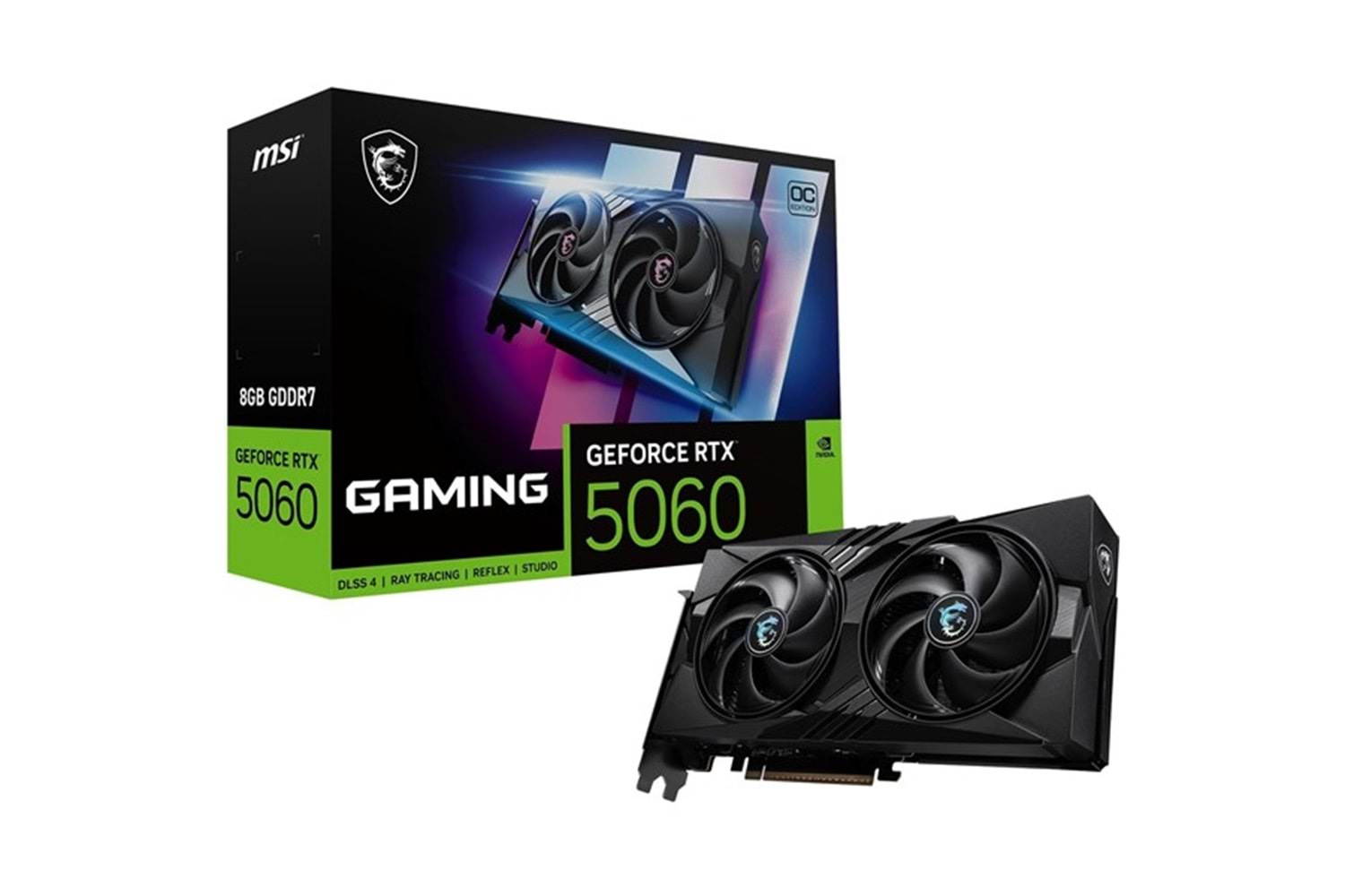 MSI 8GB RTX5060 GAMING OC GDDR7 128bit HDMI-DP PCIE 5.0