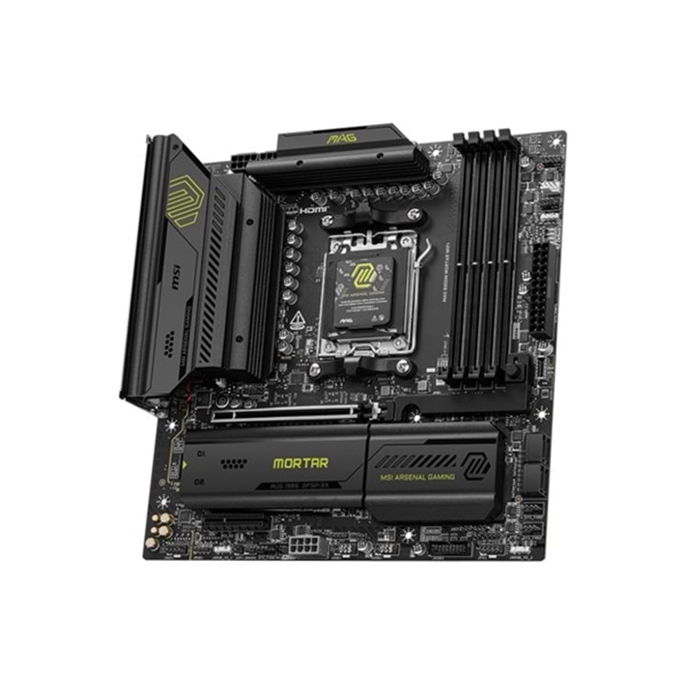 MSI MAG B850M MORTAR WIFI7 DDR5 HDMI-DP PCIE 5.0 AM5 MATX