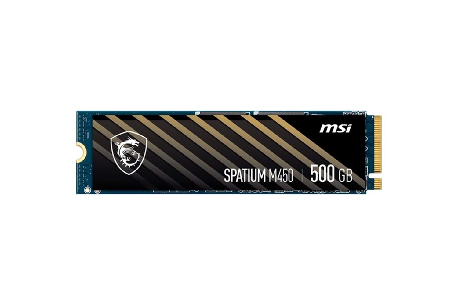 MSI SSD SPATIUM M450 PCIE 4.0 NVME M.2 500GB V1 R:3000 W:2000