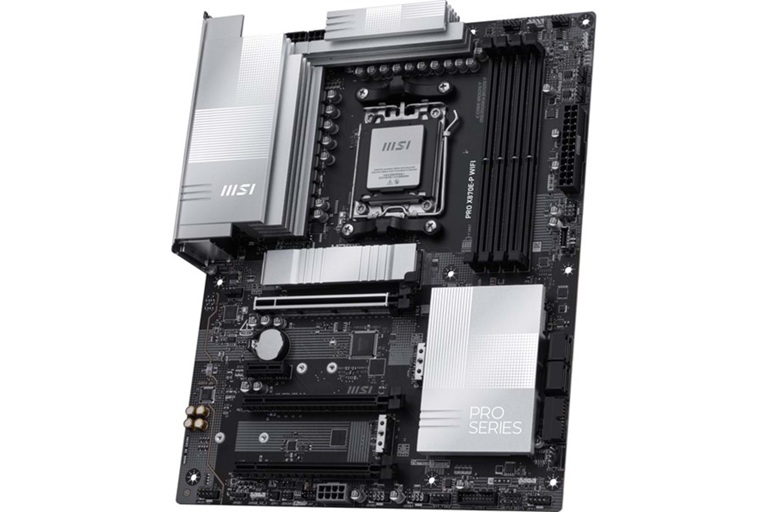 MSI PRO X870E-P WIFI-7 DDR5 8200MHZ(OC) HDMI DP PCIe 16X v5.0 AM5 ATX