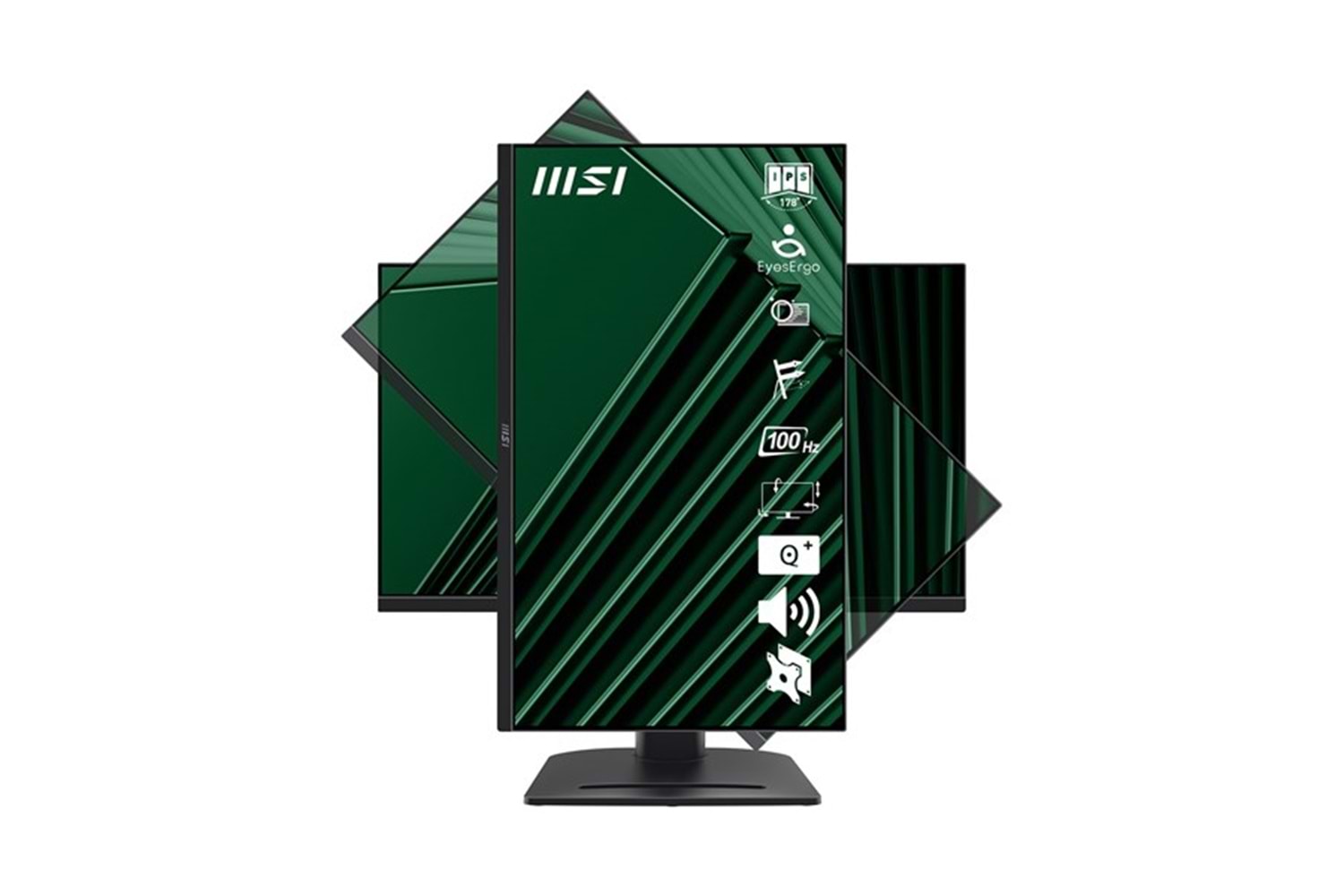 MSI PRO MP275PG 1MS 100HZ 1920X1080 FLAT IPS PİVOT MONİTÖR