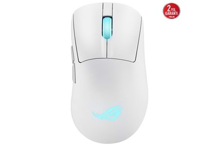 ASUS ROG KERIS II ORIGIN P722 90MP04A0-BMUA10 42000dpi KABLOSUZ GAMING MOUSE BEYAZ