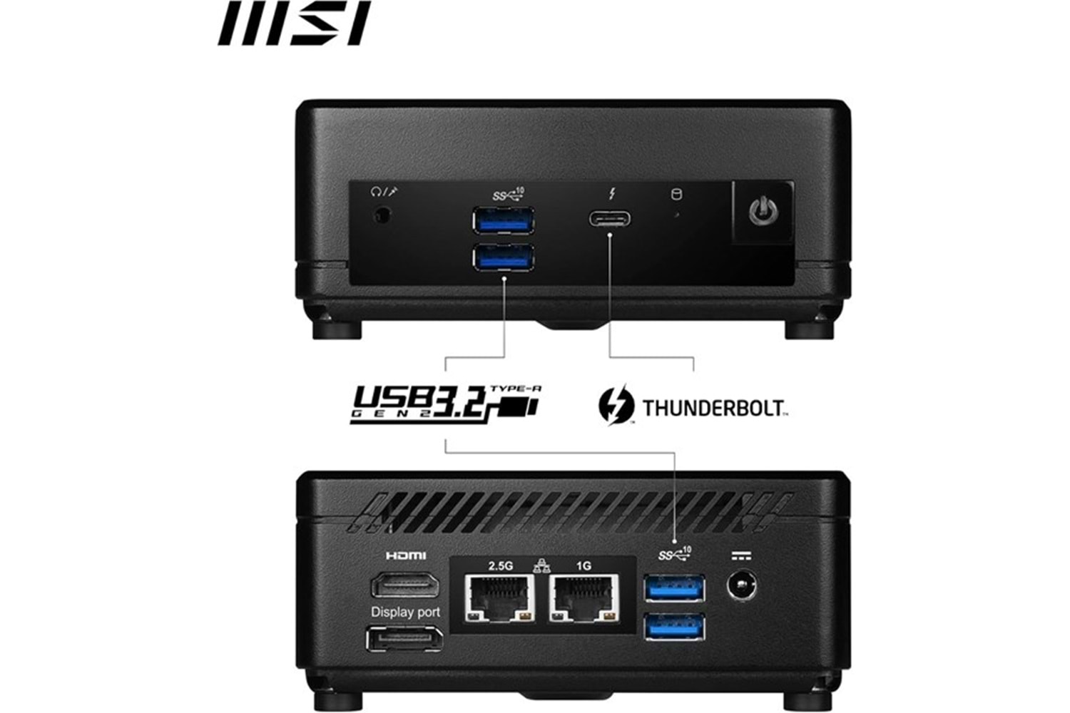 MSI CUBI 5 12M-406BEU CORE i5 1235U-RAM DİSK YOK-FDOS MINI PC
