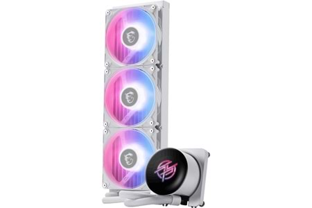 MSI MPG CORELIQUID P13 360MM BEYAZ ARGB GEN2 2.1 LCD EKRANLI SIVI İŞLEMCİ SOĞUTUCUSU