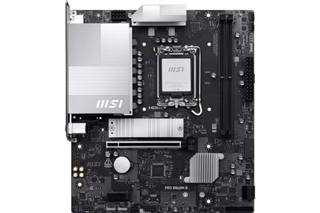 MSI PRO B860M-B DDR5 HDMI-DP TYPEC PCIE 5.0 1851P MATX