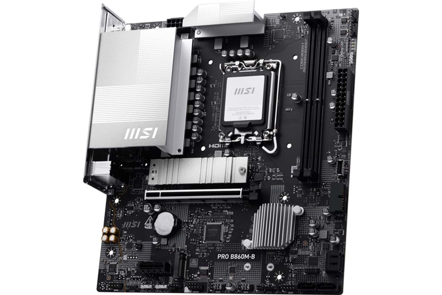 MSI PRO B860M-B DDR5 HDMI-DP TYPEC PCIE 5.0 1851P MATX