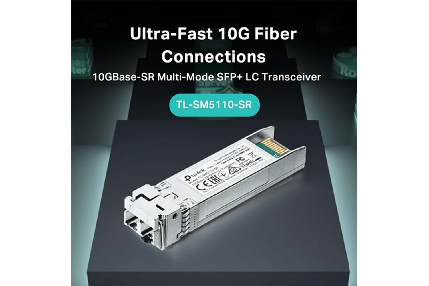 TP-LINK TL-SM5110-SR 10GbE-SR SFP+ LC TRANCEIVER