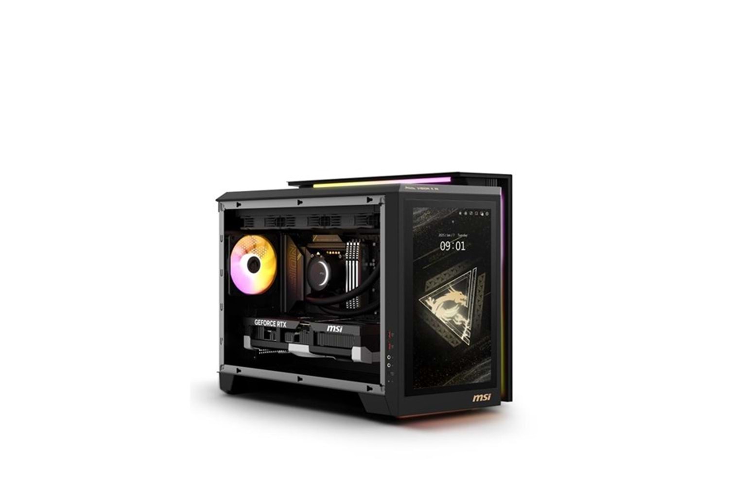 MSI MEG VISION X Aı 2NVZ9-003EU ULTRA 9 285K-64GB DDR5 RAM-2TB NVME-32GB RTX5090-W11H GAMING PC