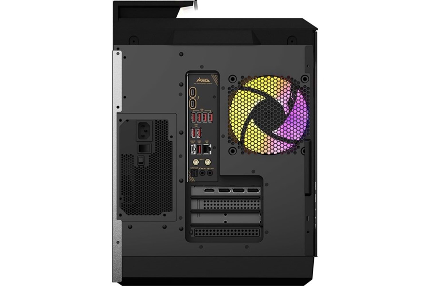 MSI MEG VISION X Aı 2NVV7-004EU ULRA 7 265K-32GB DDR5 RAM-2TB NVME-16GB RTX5080-W11H GAMING PC