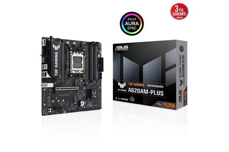 ASUS TUF GAMING A620AM-PLUS DDR5 HDMI-DP PCIE 4.0 AM5 mATX