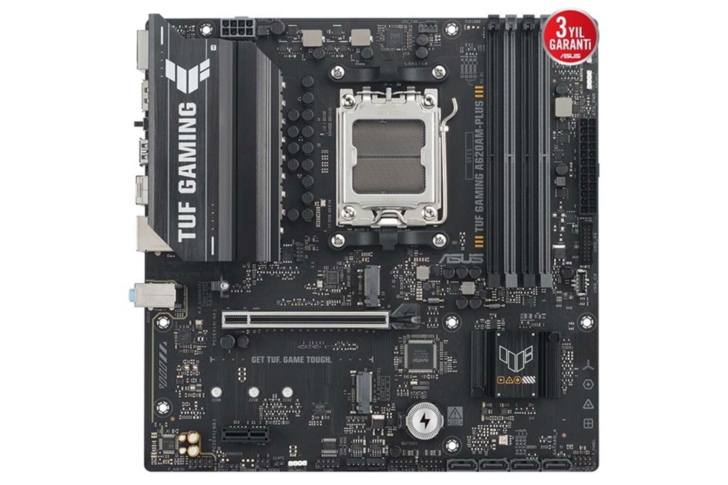 ASUS TUF GAMING A620AM-PLUS DDR5 HDMI-DP PCIE 4.0 AM5 mATX