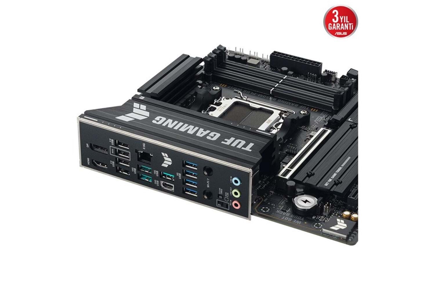 ASUS TUF GAMING B850M-PLUS WIFI7 DDR5 HDMI-DP TYPEC PCIE 5.0 AM5 MATX