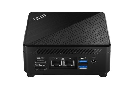 MSI CUBI 5 12M-001EU CORE i7 1255U-16GB DDR4 RAM-512GB NVME-W11 PRO MINI PC iki ethernetli