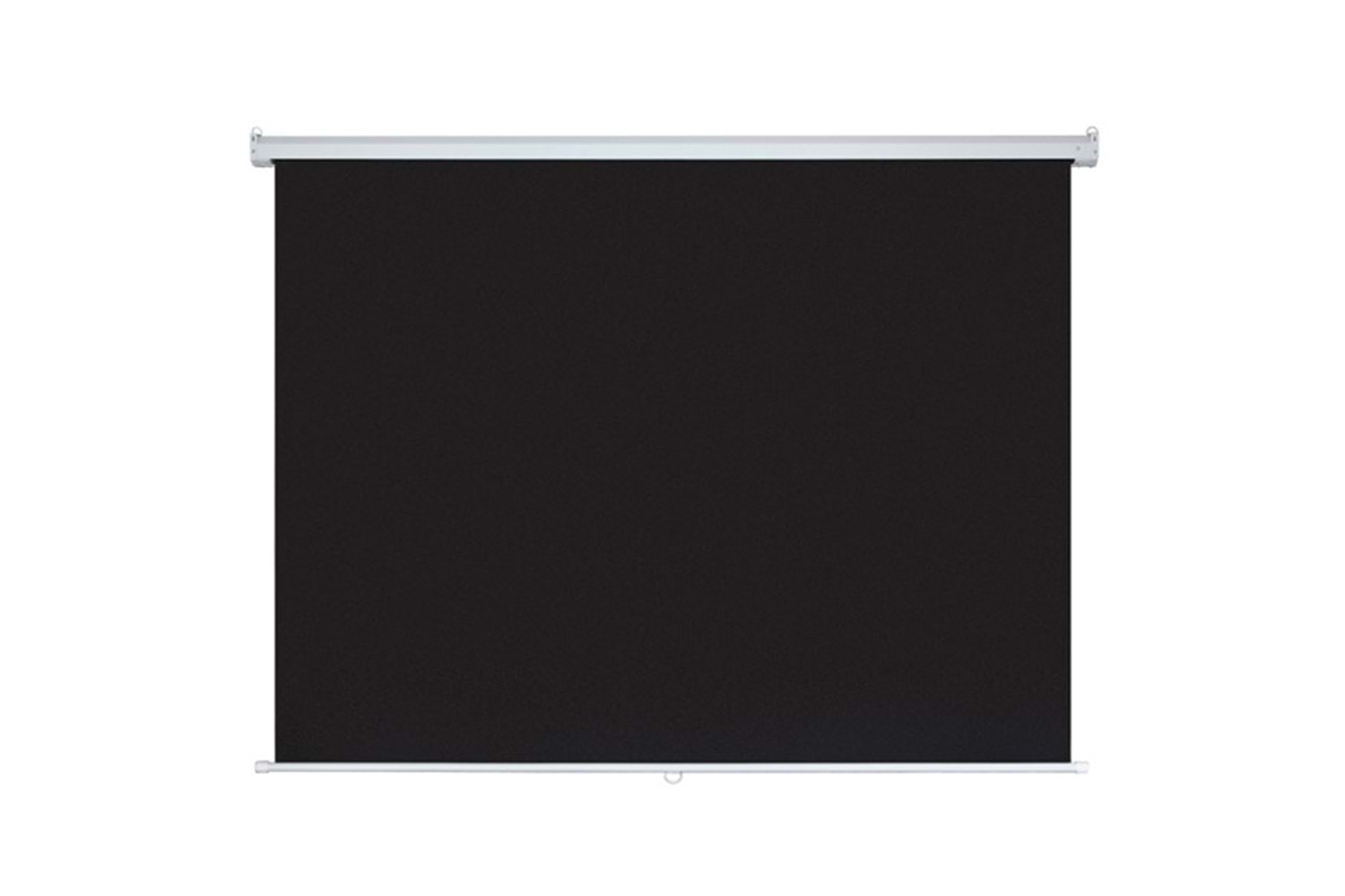 Xblack XGE-240 240x200 cm Cam Tozlu Motorlu Elektrikli Uzaktan Kumandalı Projeksiyon Perdesi (Arkası Siyah Fonlu)