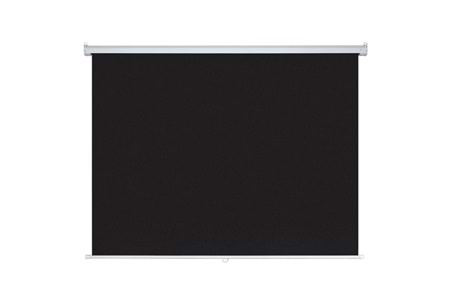 Xblack XGE-240 240x200 cm Cam Tozlu Motorlu Elektrikli Uzaktan Kumandalı Projeksiyon Perdesi (Arkası Siyah Fonlu)
