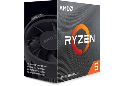 AMD RYZEN 5 4500 11MB 6çekirdekli VGA YOK AM4 65w Kutulu+Fanlı