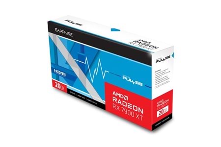 SAPPHIRE 20GB RX7900XT PULSE 11323-02-20G GDDR6 320bit PCIE 4.0
