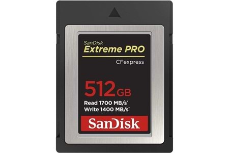 SANDISK 512GB EXTREME PRO SDCFE-512G-GN4NN CFexpress Kart Type B