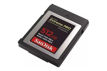 SANDISK 512GB EXTREME PRO SDCFE-512G-GN4NN CFexpress Kart Type B