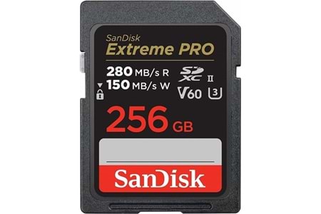 SANDISK 256GB EXTREME PRO SDSDXEP-256G-GN4IN SDXC HAFIZA KARTI
