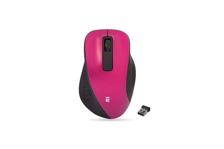 EVEREST SM-360 Usb Mor 3D Optik Süper Sessiz Alkalin Pil Kablosuz Mouse