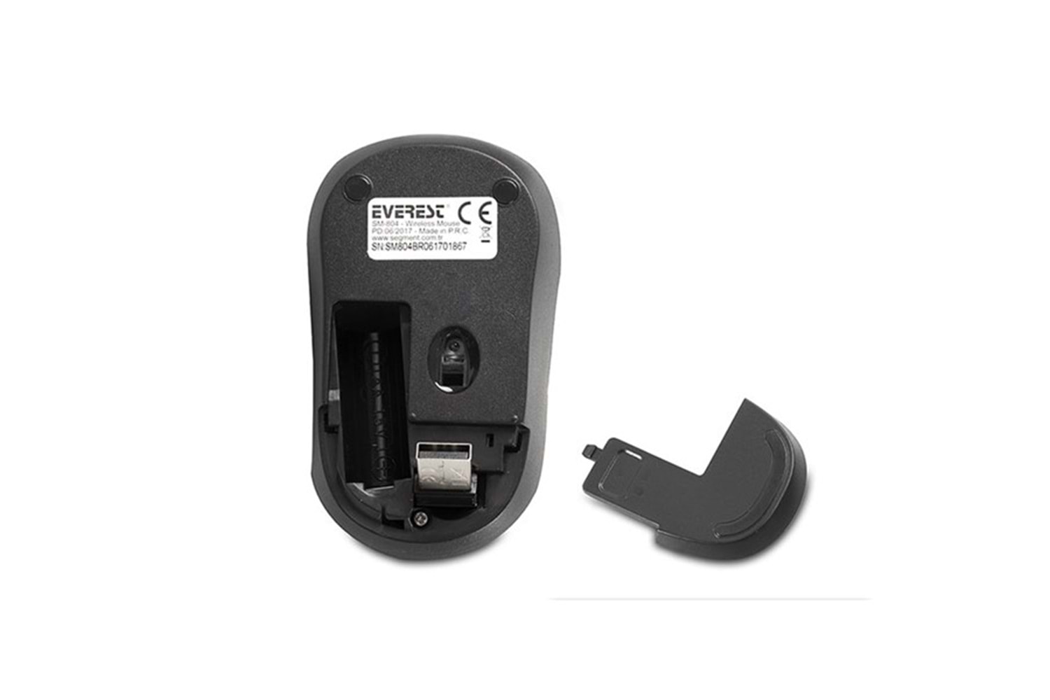 Everest SM-804 Usb Siyah/Mavi 1600dpi Kablosuz Mouse