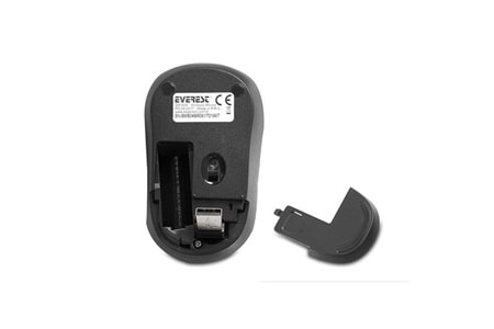 Everest SM-804 Usb Siyah/Mavi 1600dpi Kablosuz Mouse