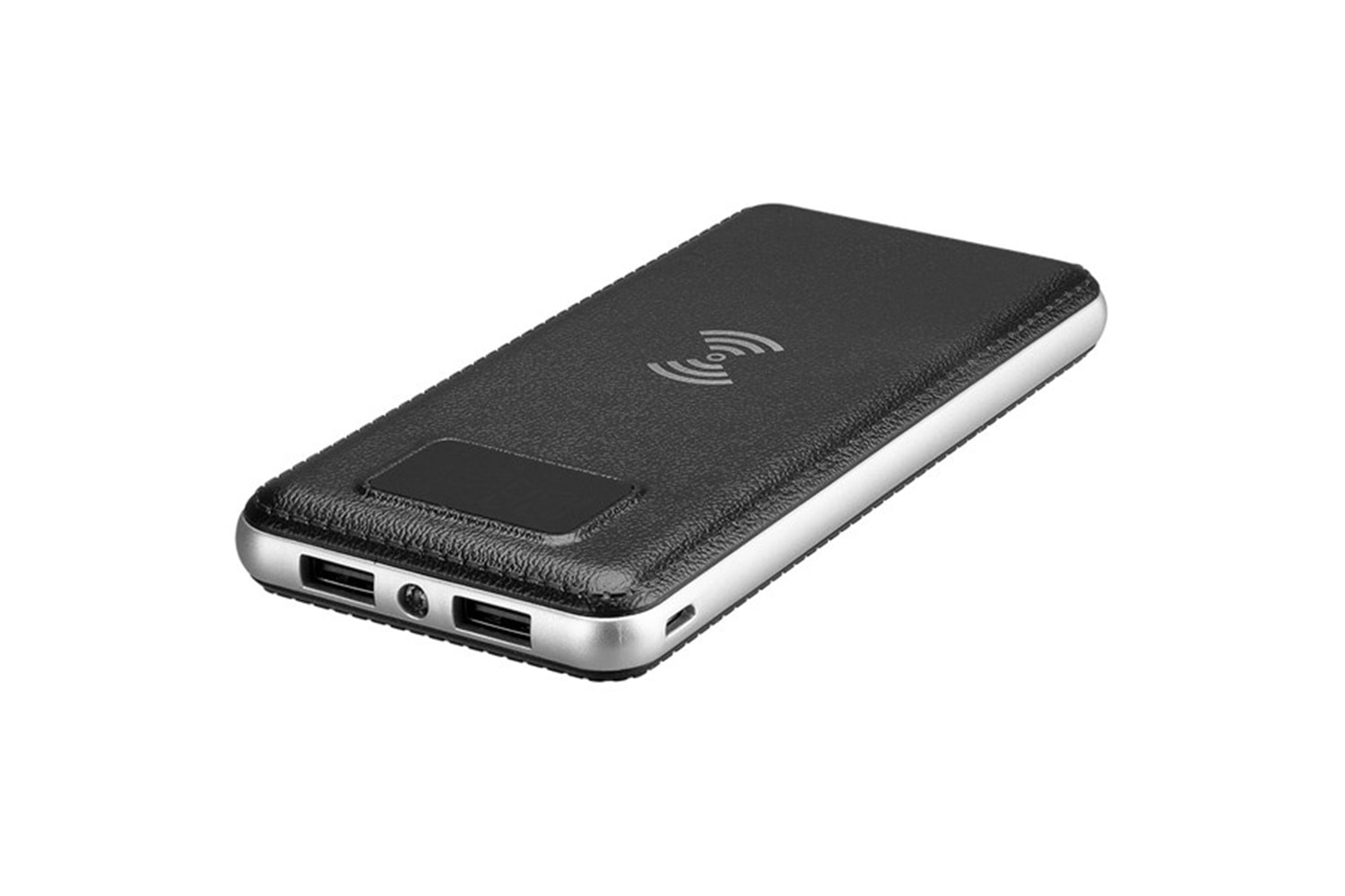 S-link IP-G10W 10000mAh LCD Göstergeli Kablosuz Powerbank Siyah Taşınabilir Pil Şarj Cihazı