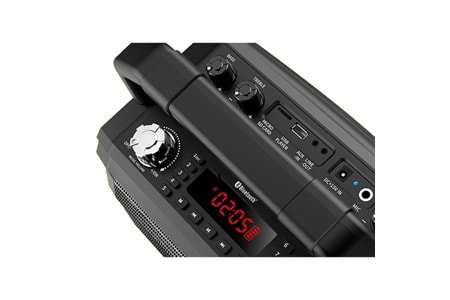 Mifa M520 Plus 30W Siyah Kablosuz Mikrofonlu Bluetooth Toplantı Anfisi