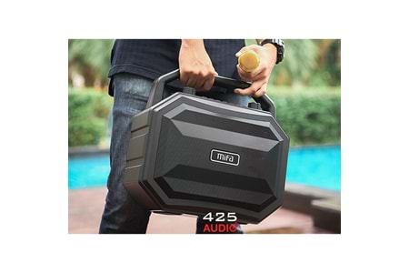 Mifa M520 Plus 30W Siyah Kablosuz Mikrofonlu Bluetooth Toplantı Anfisi