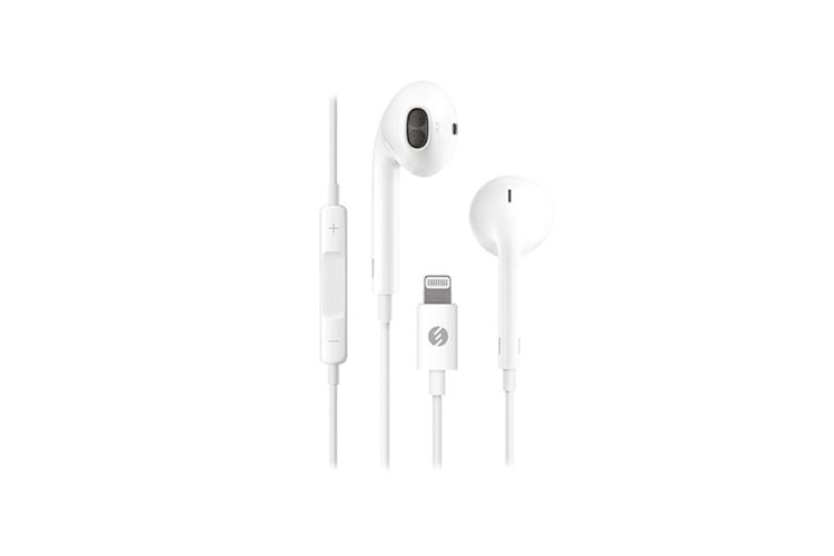 S-LINK SL-BTL01 Beyaz iPhone Telefon Uyumlu Lightning konnektörlü Bluetooth Kulaklık