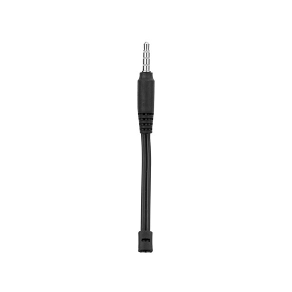 Hytech HY-X77 Siyah Audio + Mic to 3,5mm 0.15m Kulaklık Çevirici