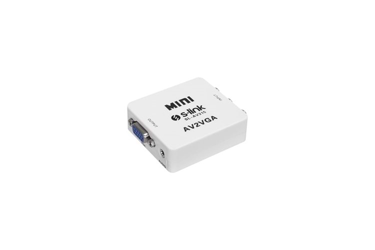 S-LINK SL-AV315 VIDEO-VGA Çevirici Adaptör