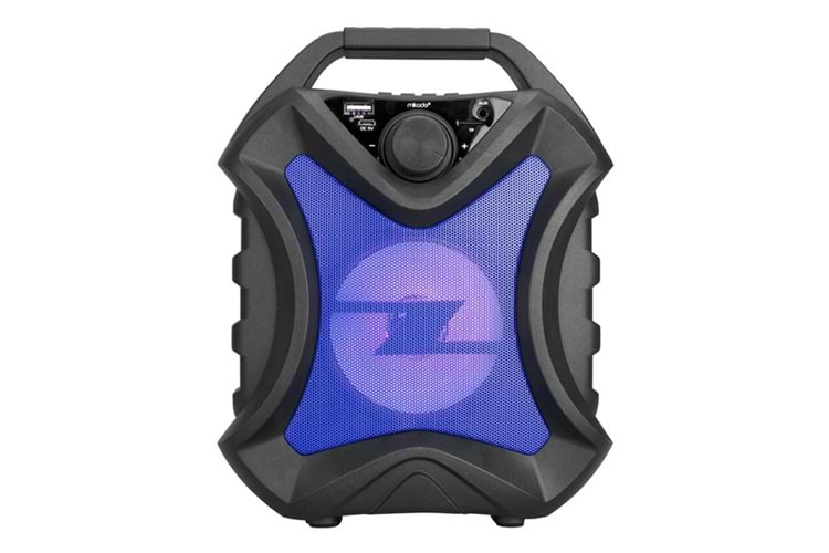 Mikado MD-5BT X-Life 5W 1200mAh Siyah/Mavi USB/SD Cart/Bluetooth Kablosuz MP3 Oynatıcı Hoparlör