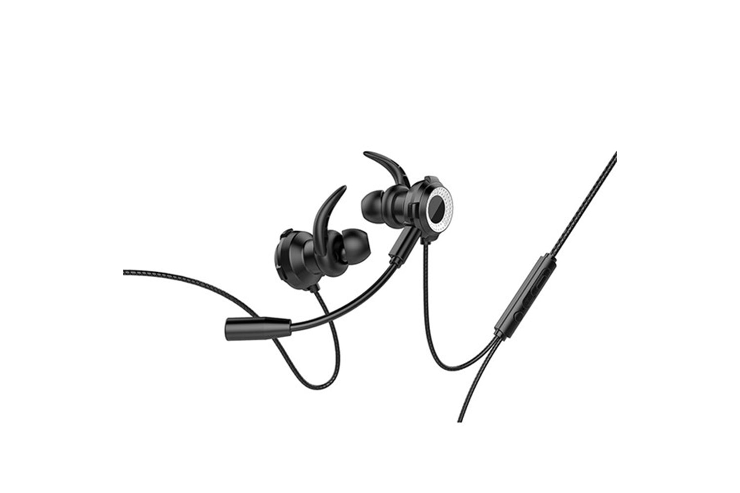 RAMPAGE RM-K21 SUPERB 3,5mm Gaming Siyah Kulak İçi Mikrofonlu Kulaklık