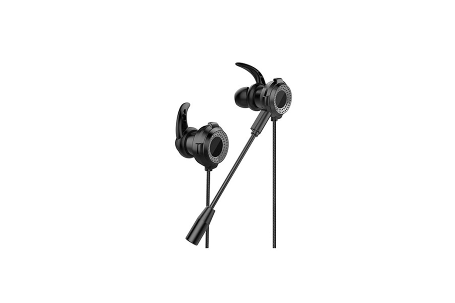 RAMPAGE RM-K21 SUPERB 3,5mm Gaming Siyah Kulak İçi Mikrofonlu Kulaklık